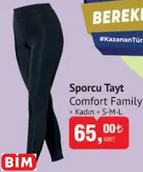COMFORT FAMİLY  SPORCU TAYT